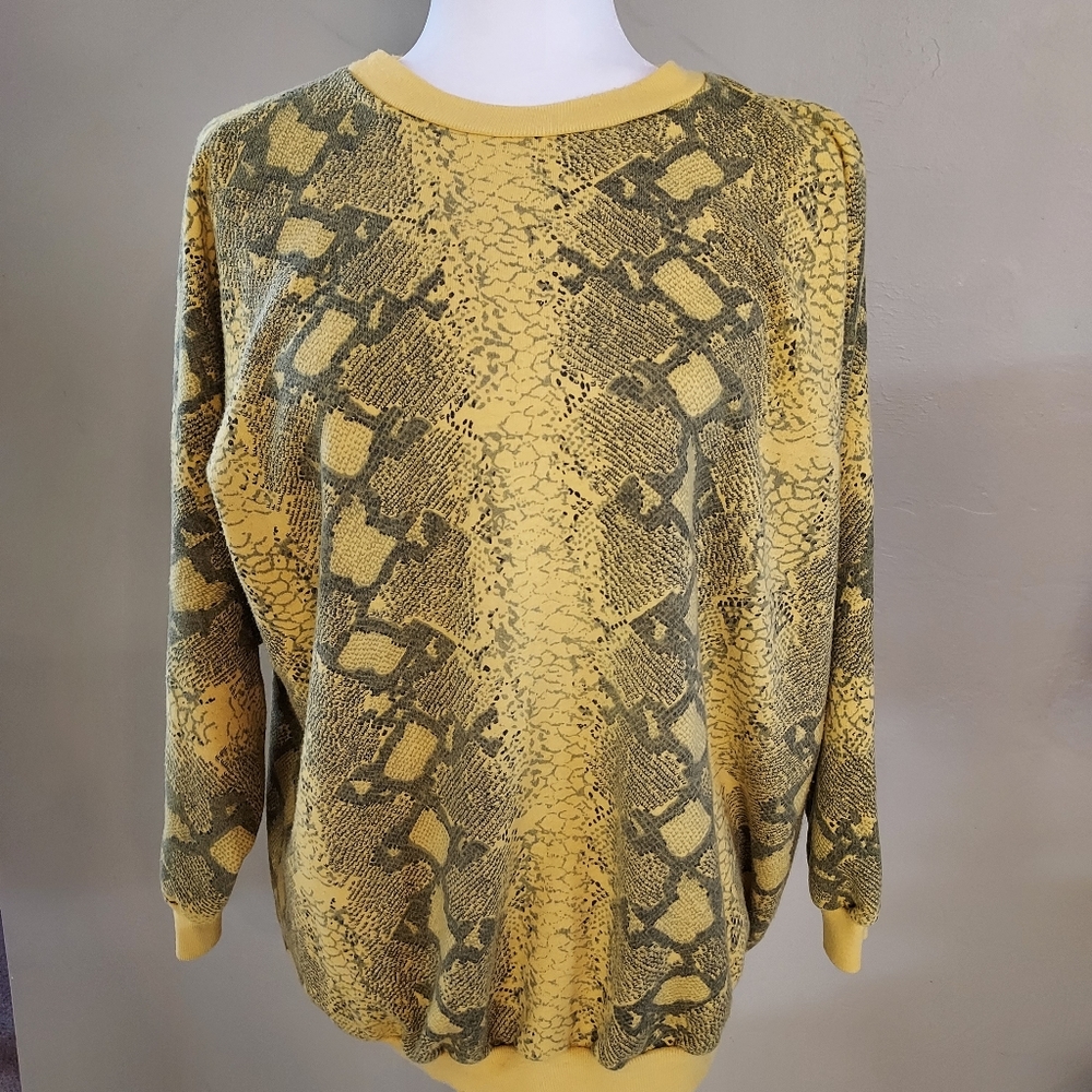 Snakeprint Sweatshirt